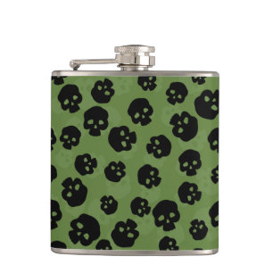 Skulls Hip Flask