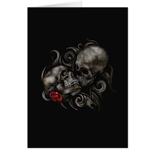 Skulls in Love Cards (Front)