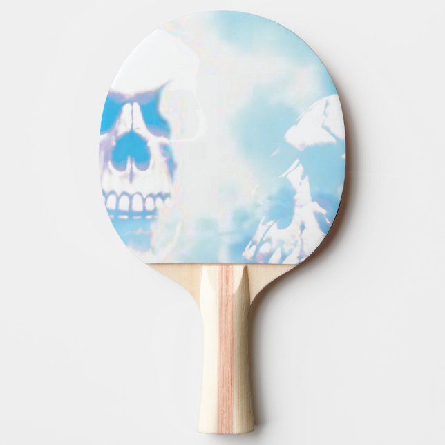 Skulls in the Clouds Ping-Pong Paddle (Front)