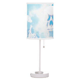 Skulls in the Clouds Table Lamp