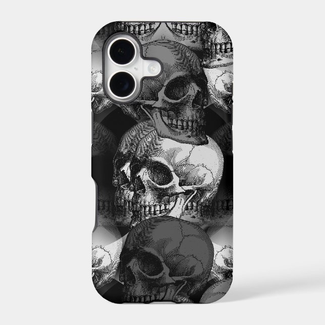 skulls iphone case (Back)
