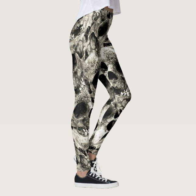 Skulls Leggings (Right)