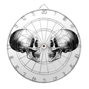 Skulls Metal Cage Dartboard