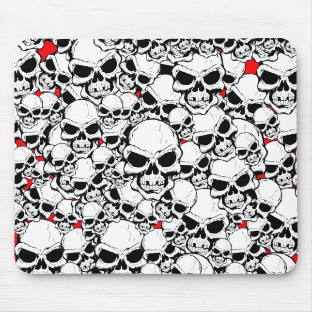 SKULLS MOUSE PAD (Front)