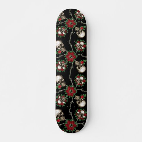 Skulls n Roses Skateboard Deck