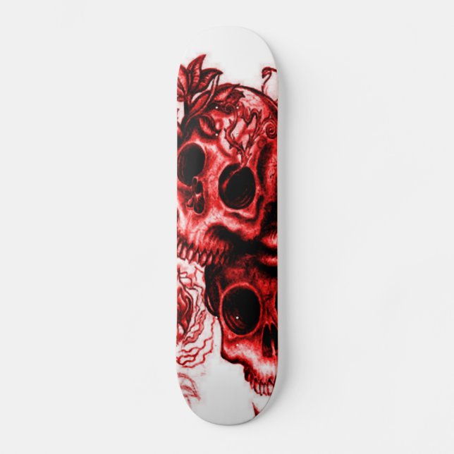 Skulls n Roses Skateboard Deck (Front)