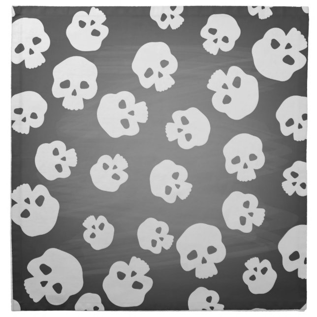Skulls Napkin (Front)