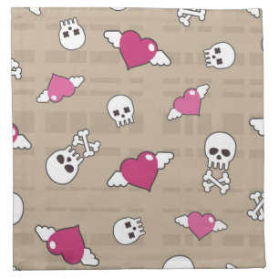 Skulls Napkin