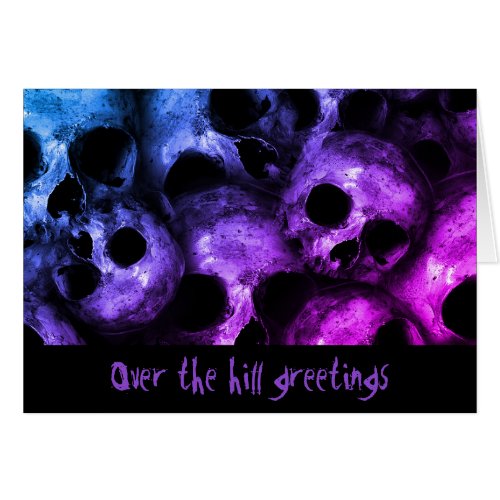 Skulls on Greeting Card