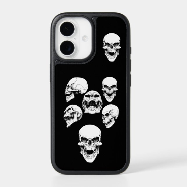 Skulls  otterbox iPhone case (Back)