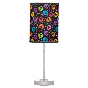 Skulls pattern 2 table lamp