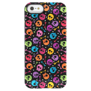 Skulls pattern 2 permafrost iPhone SE/5/5s case