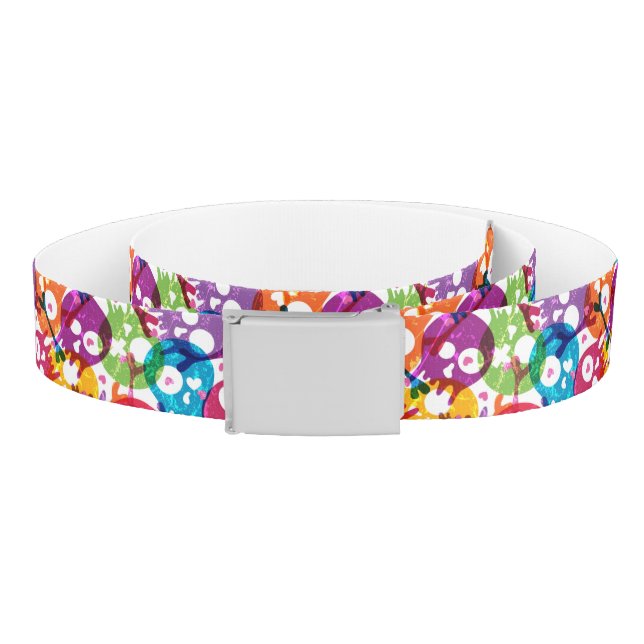 Skulls pattern 3 belt (Coil)