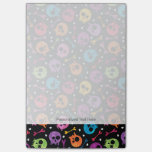 Skulls pattern 3 post-it notes