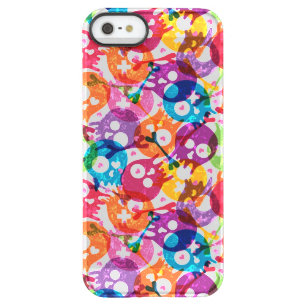 Skulls pattern 3 permafrost iPhone SE/5/5s case