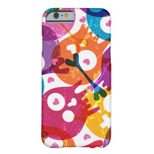 Skulls pattern barely there iPhone 6 case