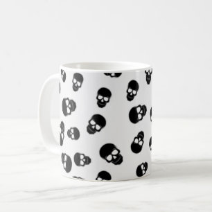 Skulls Pattern Coffee Mug