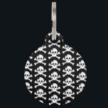 Skulls Pet ID Tag<br><div class="desc">By jgimbitzki</div>