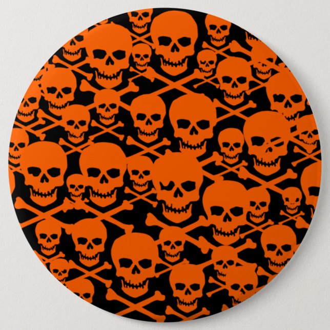 Skulls Pinback Button (Front)