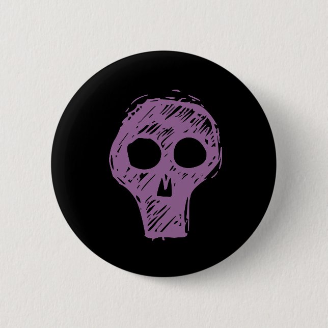 Skulls Pinback Button (Front)