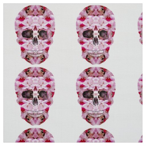 Skulls  Polyester Poplin (60" width) Fabric