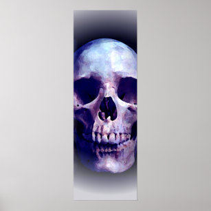Skulls Pop Art Print Poster - Skull Posters Prints
