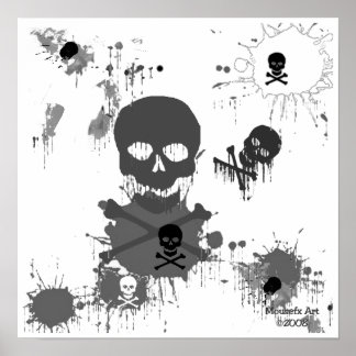 Skulls Poster