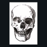 Skulls Poster Print Black & White Pop Art Posters<br><div class="desc">Fantasy Art Skull Skeleton Poster Print - Black & White Heavy Metal Punk Rock College Pop Art</div>