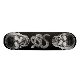 Skull's & Rattlesnake Skateboard