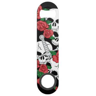 Skulls, Roses and Dagger Bar Key