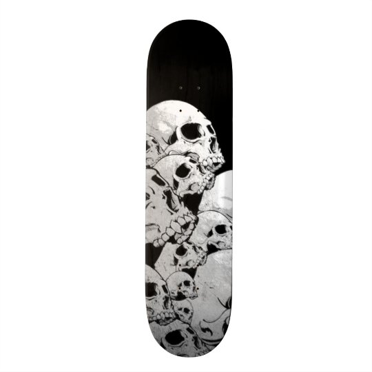 Skulls Skateboard | Zazzle.com