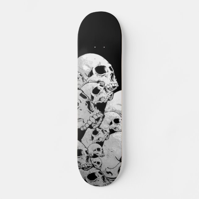 Skulls Skateboard Deck (Front)
