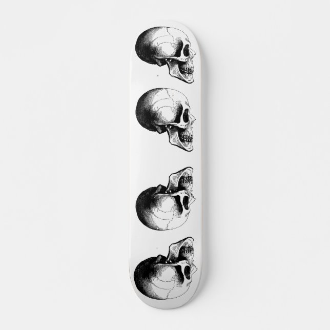 Skulls Skateboard Deck (Front)