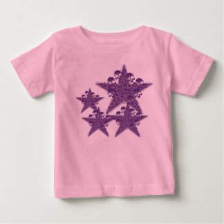 Skulls Stars Purple K Baby T-Shirt