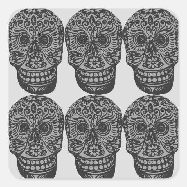 skulls stickers (Front)