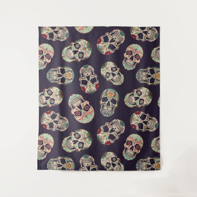 Skulls Tapestry (Front)