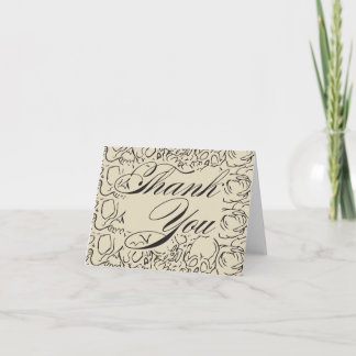 Skulls Thank You Card