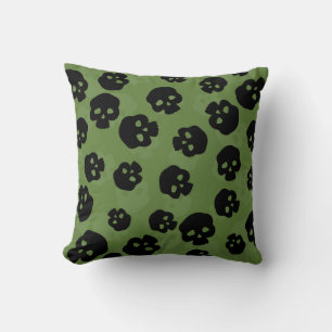 Skulls Throw Pillow