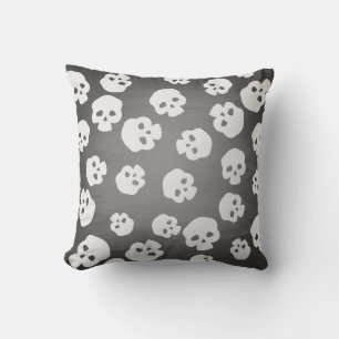 Skulls Throw Pillow