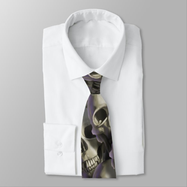 skulls tie (Tied)