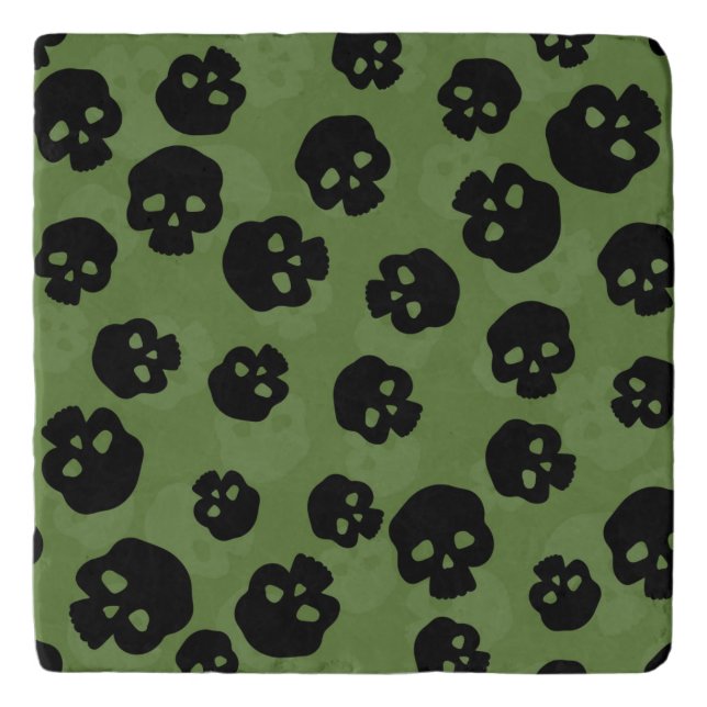 Skulls Trivet (Front)