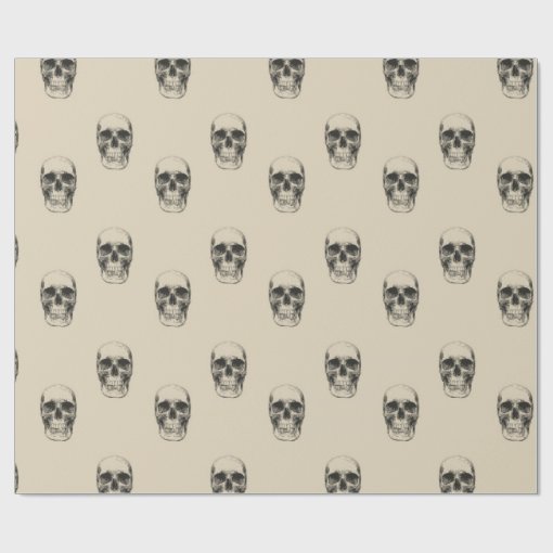 Skulls Wrapping Paper | Zazzle