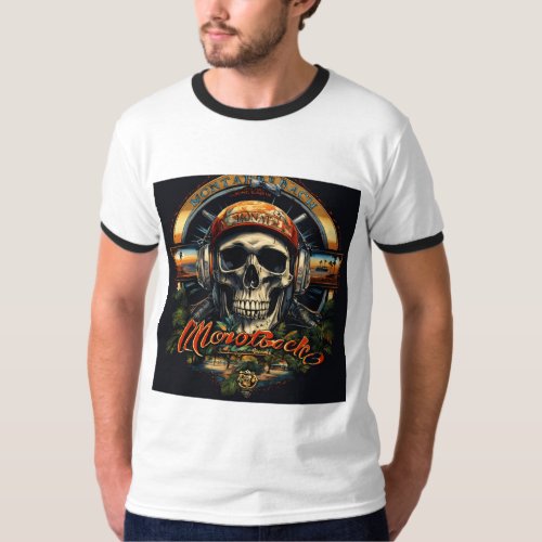 SkullSculpt Apparel Wear Your Attitudeskull T_Shirt