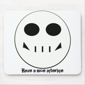 skullsmiley mouse pad