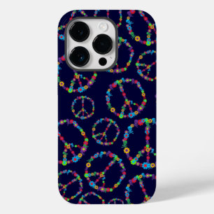 Skully Flower Power Peace Sign Case-Mate iPhone 14 Pro Case