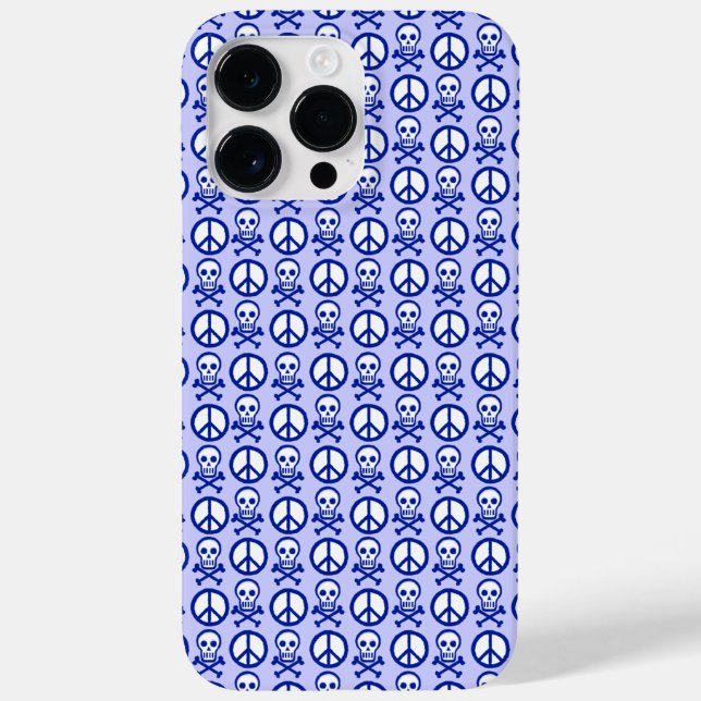 Skully Peace Case-Mate iPhone Case (Back)