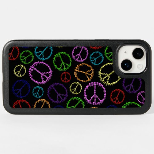 Skully Peace Sign OtterBox iPhone 14 Plus Case