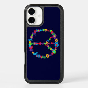 Skully Peace Sign iPhone 16 Plus Case