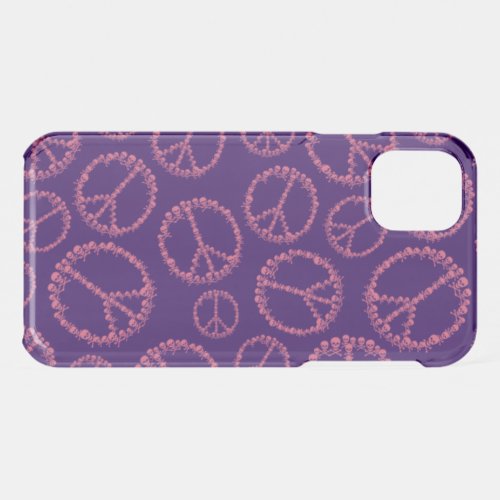 Skully Peace Sign iPhone 11 Case