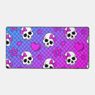 Skully Pop Kawaii Desk Mat